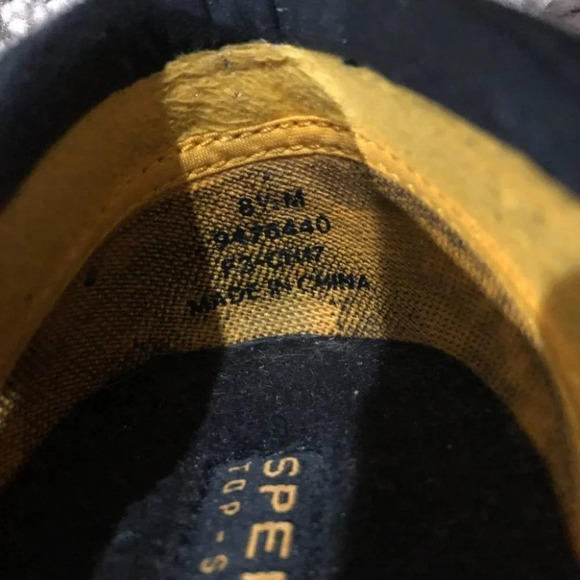 Sperry Black Rubber slide on loafers Size 8.5 - Picture 8 of 8